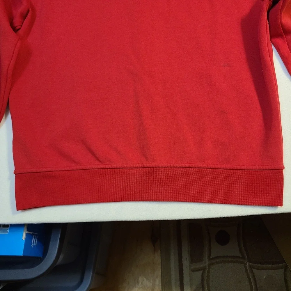 Polo Ralph Lauren Full Zip Big & Tall Hooded Hoodie Sweatshirt with Pony - Red